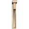 Ekena Millwork Westlake Block Rough Sawn Bracket w/ Offset Brace, Douglas Fir, 4"W x 18"D x 26"H BKT0402X18X26WTL05RDF - alternate 3